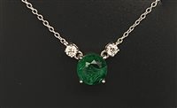 Necklace Ultima Edizione Woman Colore in Silver CAO4365 VERDE - CAO4365 VERDE